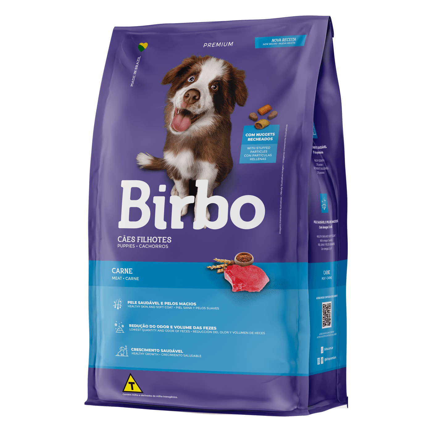 Birbo Cachorros Carne Bolsa de Birbo Cachorros Carne