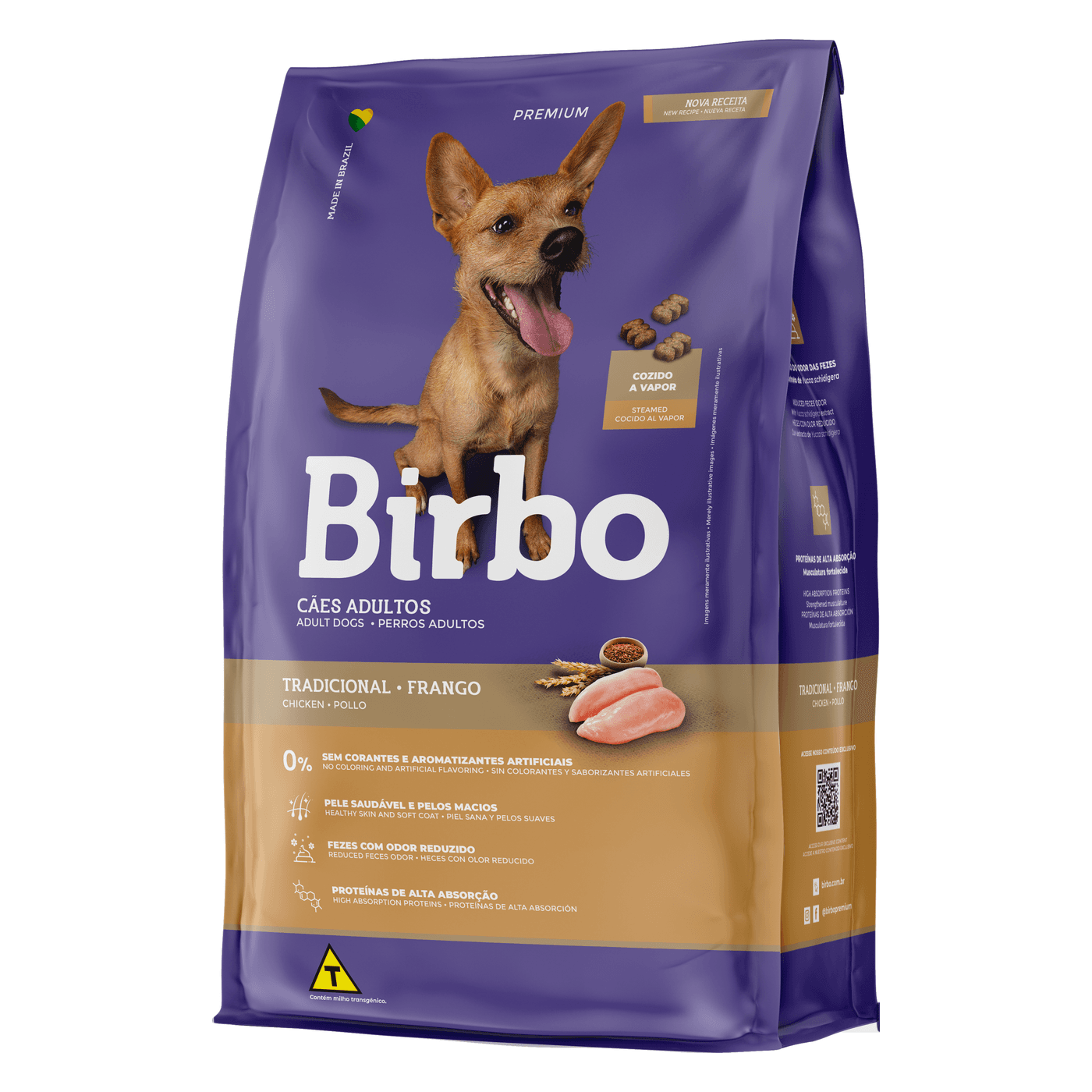 Birbo Perros Adultos Tradicional Pollo Bolsa de Birbo Perros Adultos Tradicional Pollo