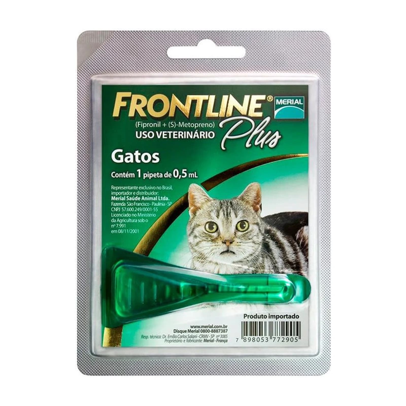 Frontline Plus Gatos