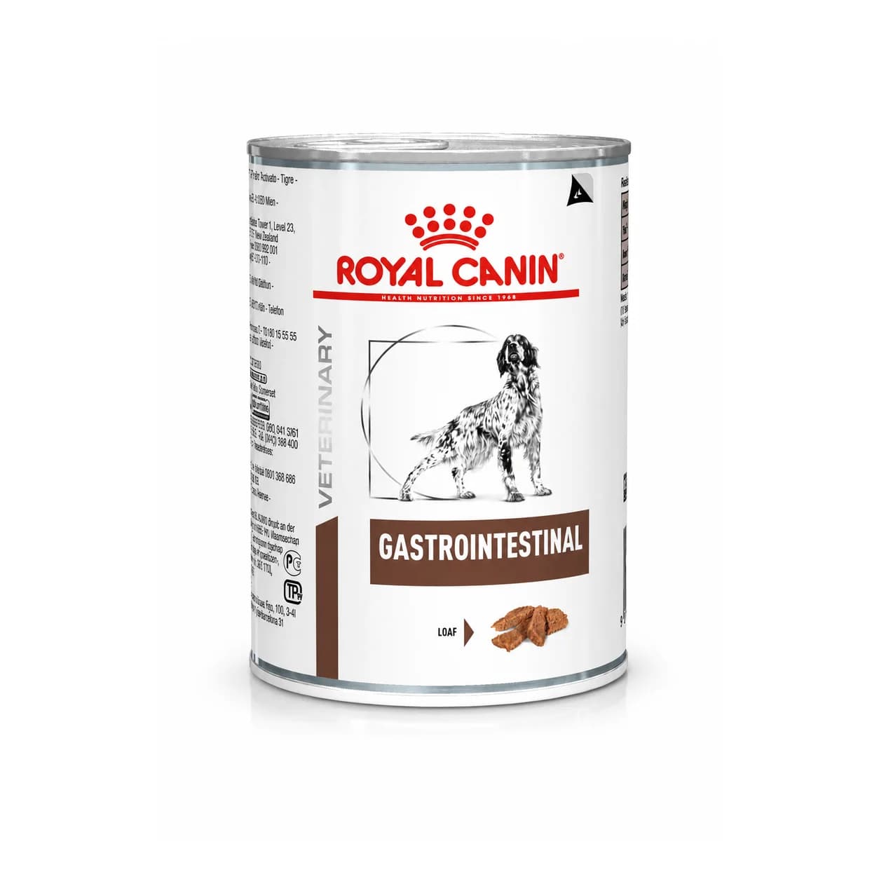 Royal Canin Gastrointestinal Canine lata — Royal Canin en Canijo Lata de Royal Canin Gastrointestinal Canine, alimento húmedo para perros en etapa adulto