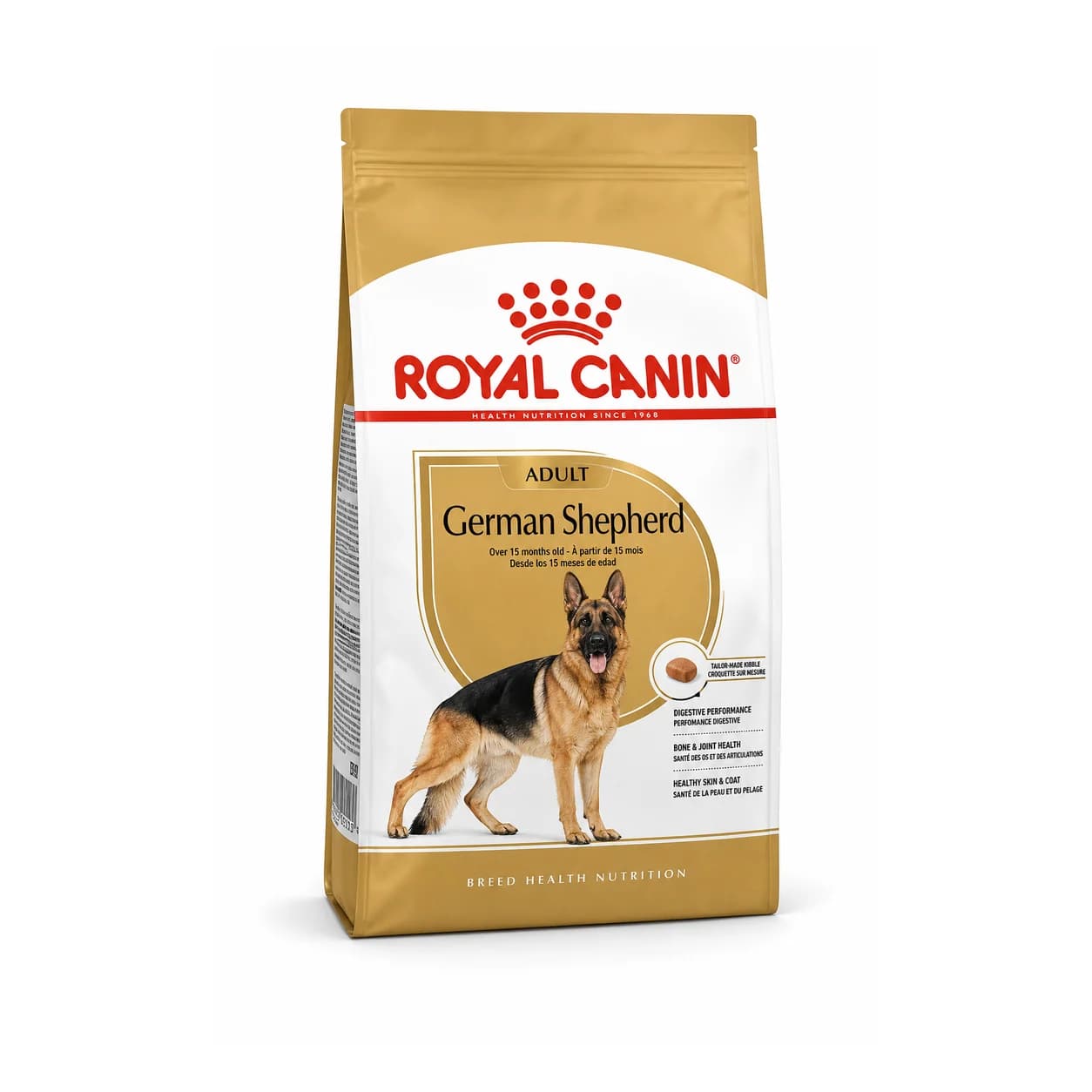 Royal Canin German Shepherd Adult — Royal Canin en Canijo Bolsa de Royal Canin German Shepherd Adult, alimento seco para perros de razas grandes en etapa adulto