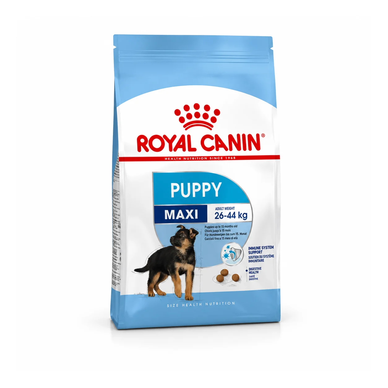 Royal Canin Maxi Puppy — Royal Canin en Canijo Bolsa de Royal Canin Maxi Puppy, alimento seco para perros de razas grandes en etapa cachorro