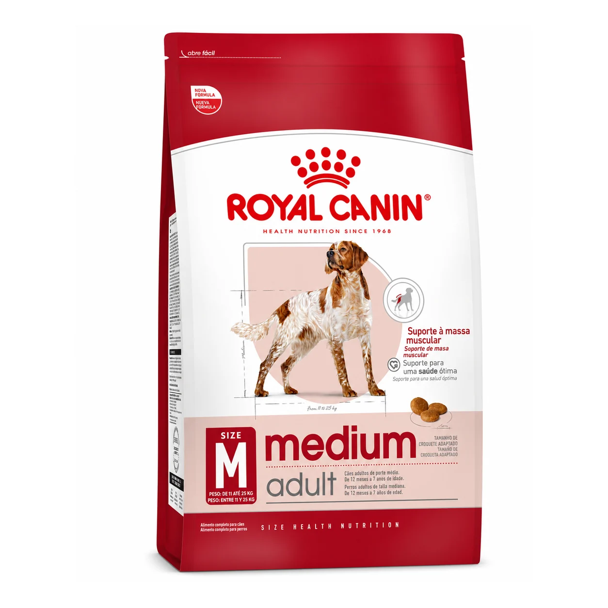 Royal Canin Medium Adult — Royal Canin en Canijo Bolsa de Royal Canin Medium Adult, alimento seco para perros de razas medianas en etapa adulto