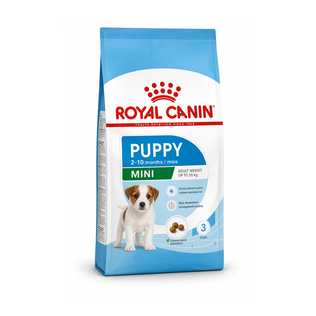 Royal Canin Mini Puppy — Royal Canin en Canijo Bolsa de Royal Canin Mini Puppy, alimento seco para perros de razas pequeñas en etapa cachorro
