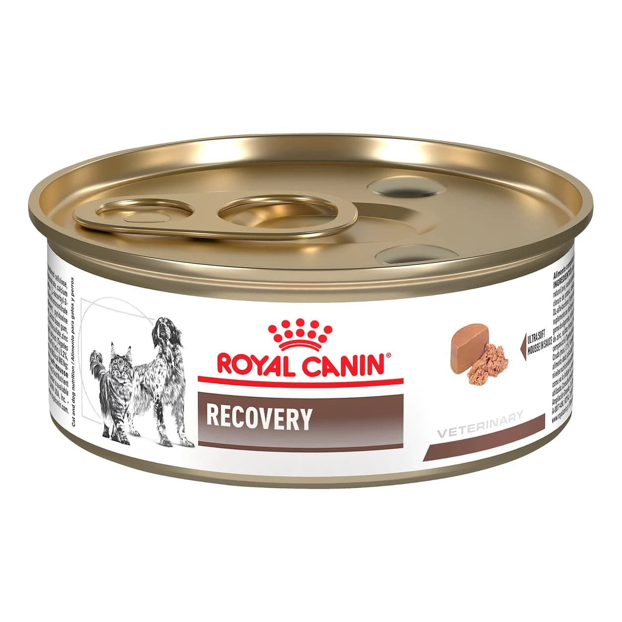 Royal Canin Recovery lata — Royal Canin en Canijo Lata de Royal Canin Recovery, alimento húmedo para perros en etapa cachorro / adulto / senior