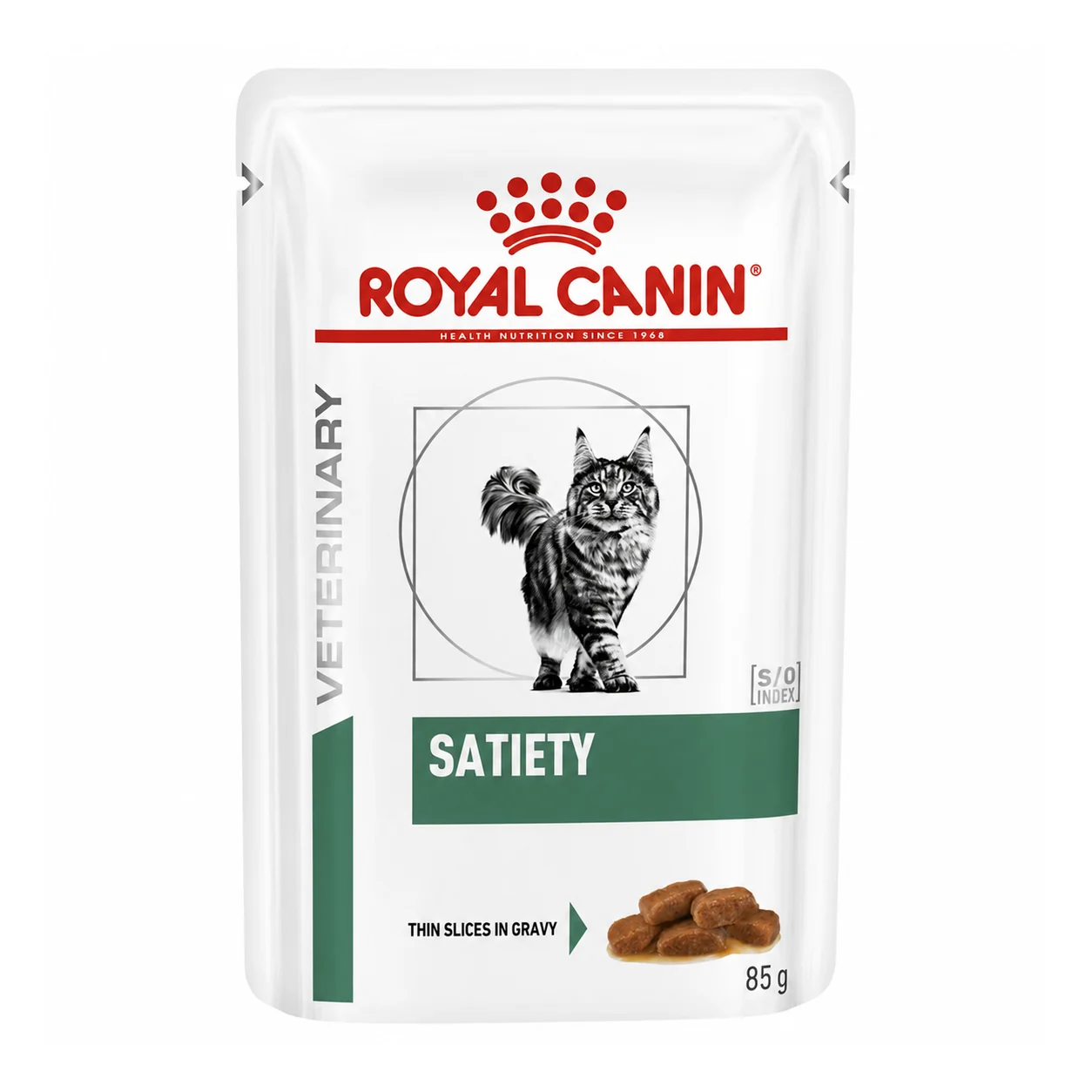 Royal Canin Satiety Feline pouch — Royal Canin en Canijo Sobre (pouch) de Royal Canin Satiety Feline, alimento húmedo para gatos en etapa adulto