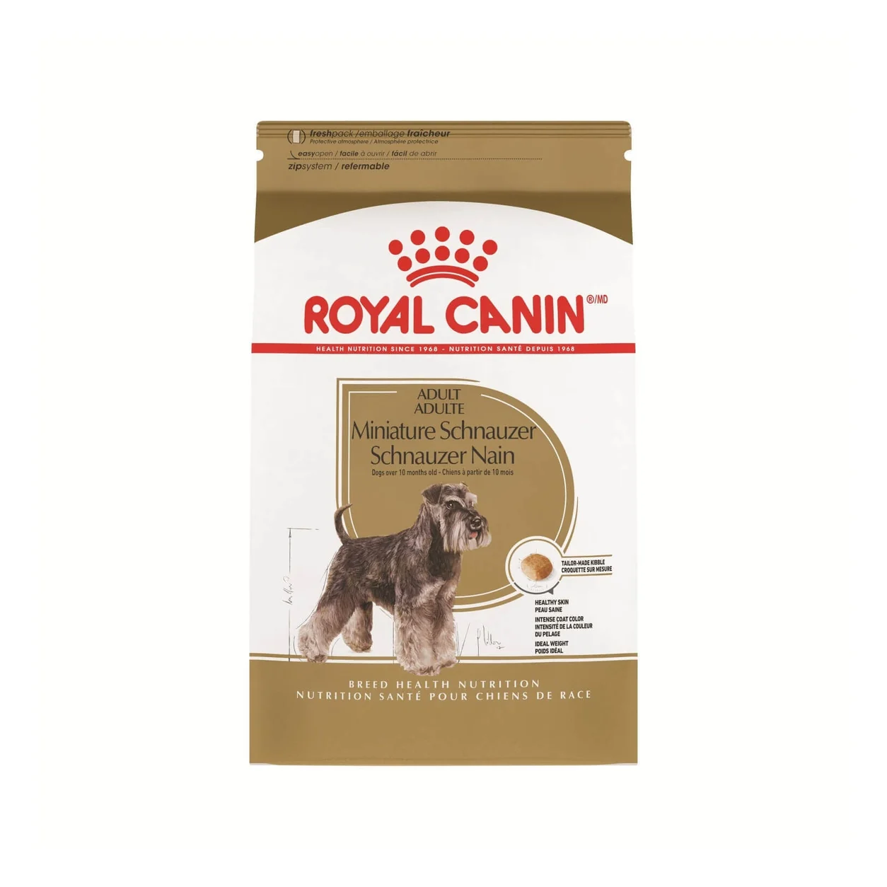Royal Canin Schnauzer Adult — Royal Canin en Canijo Bolsa de Royal Canin Schnauzer Adult, alimento seco para perros de razas medianas en etapa adulto