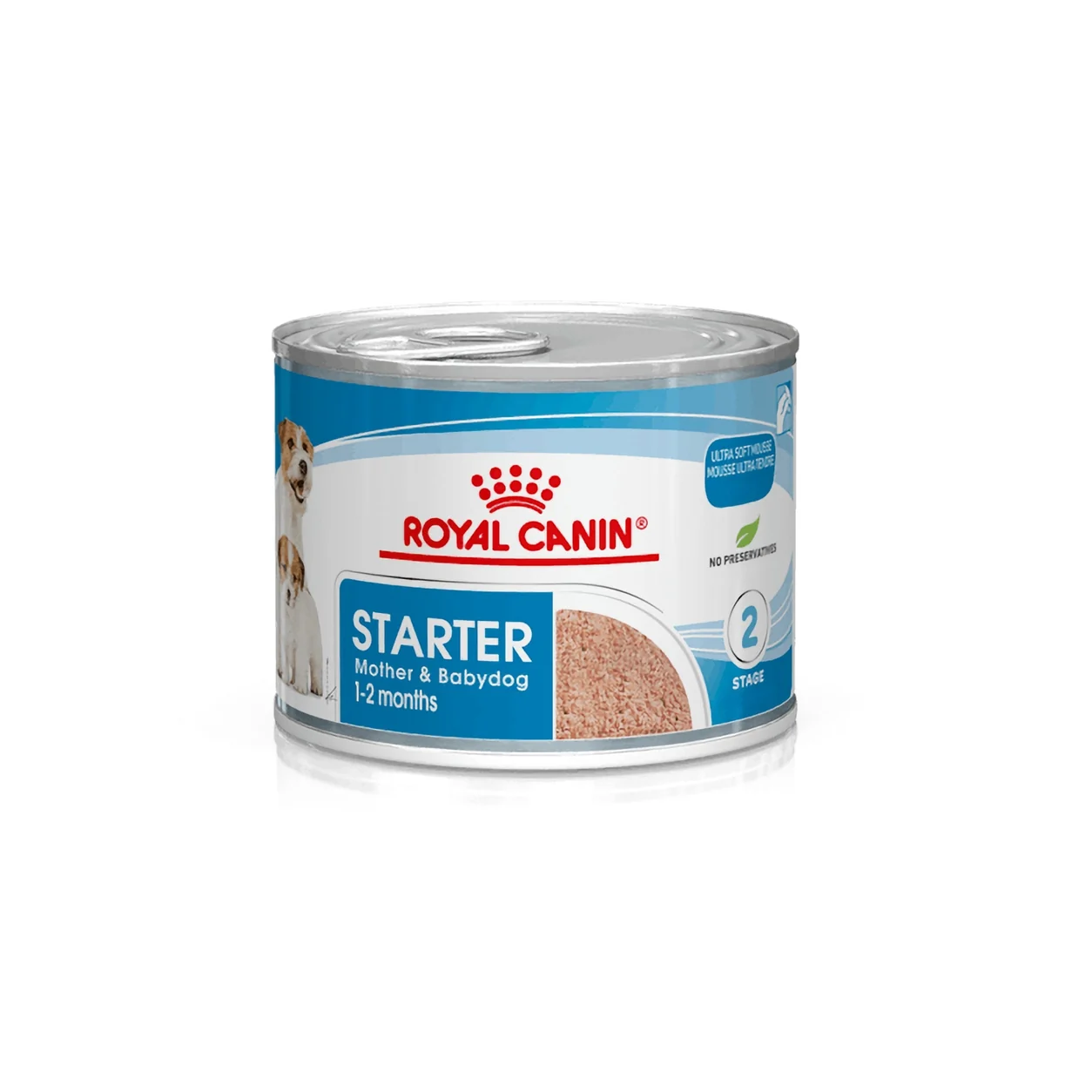 Royal Canin Starter Mousse lata — Royal Canin en Canijo Lata de Royal Canin Starter Mousse, alimento húmedo para perros en etapa cachorro