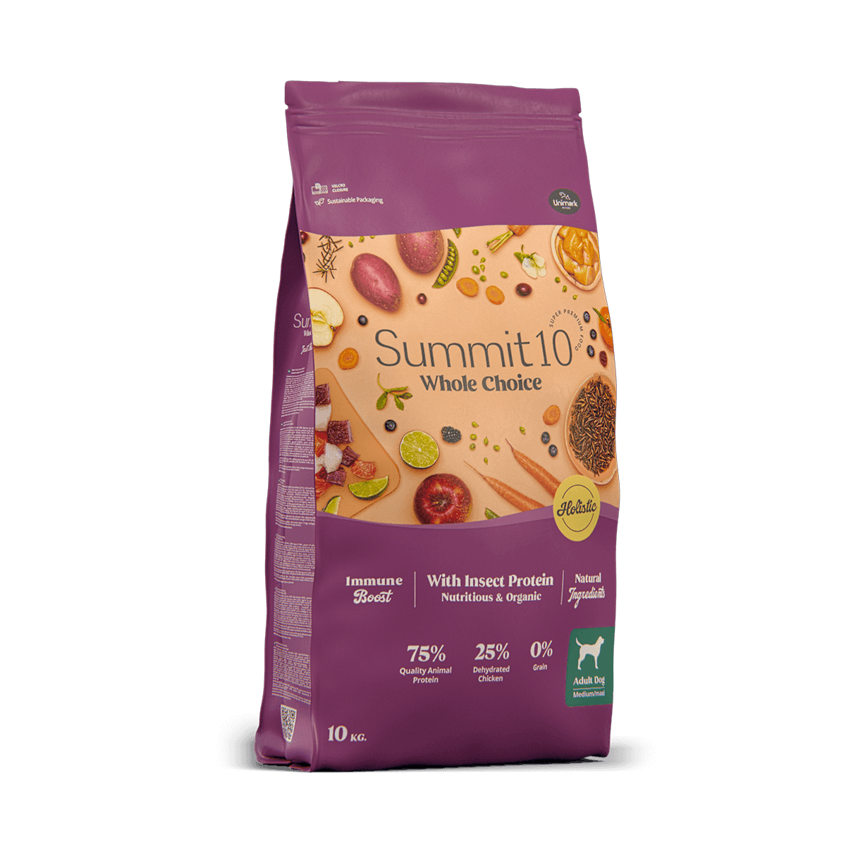 Summit 10 Whole Choice Adulto Proteína de Insecto