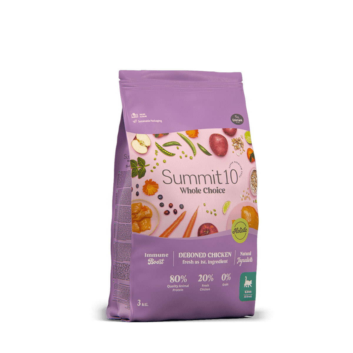Summit 10 Whole Choice Kitten Pollo