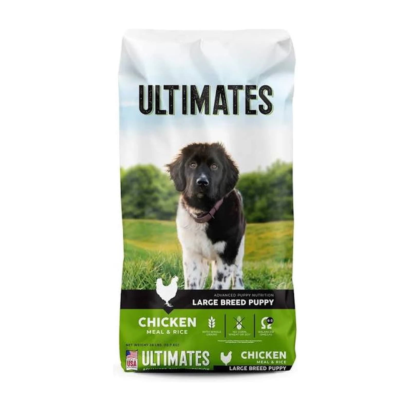 Ultimates Cachorro Raza Grande Pollo y Arroz
